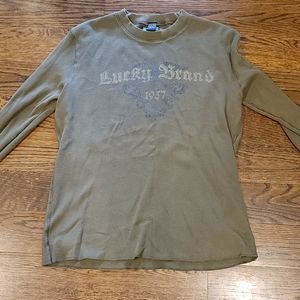 Men's lucky waffle style shirt